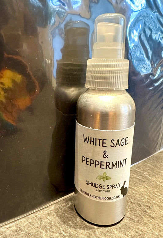 The Hare and the Moon Fragrance Spray Clarity White sage/peppermint Smudge Room Sprays - Various Fragrances Available -  SRS
