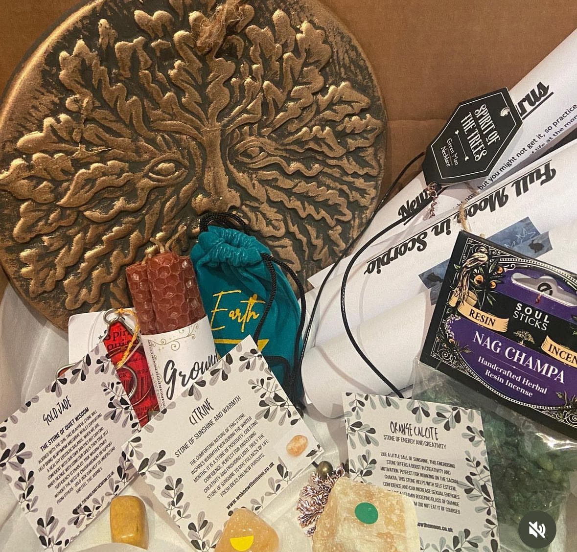 spiritual and crystal subscription box