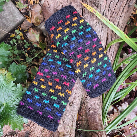 Cool Trade Winds gloves Liquorice Fingerless Mitts - CTW14