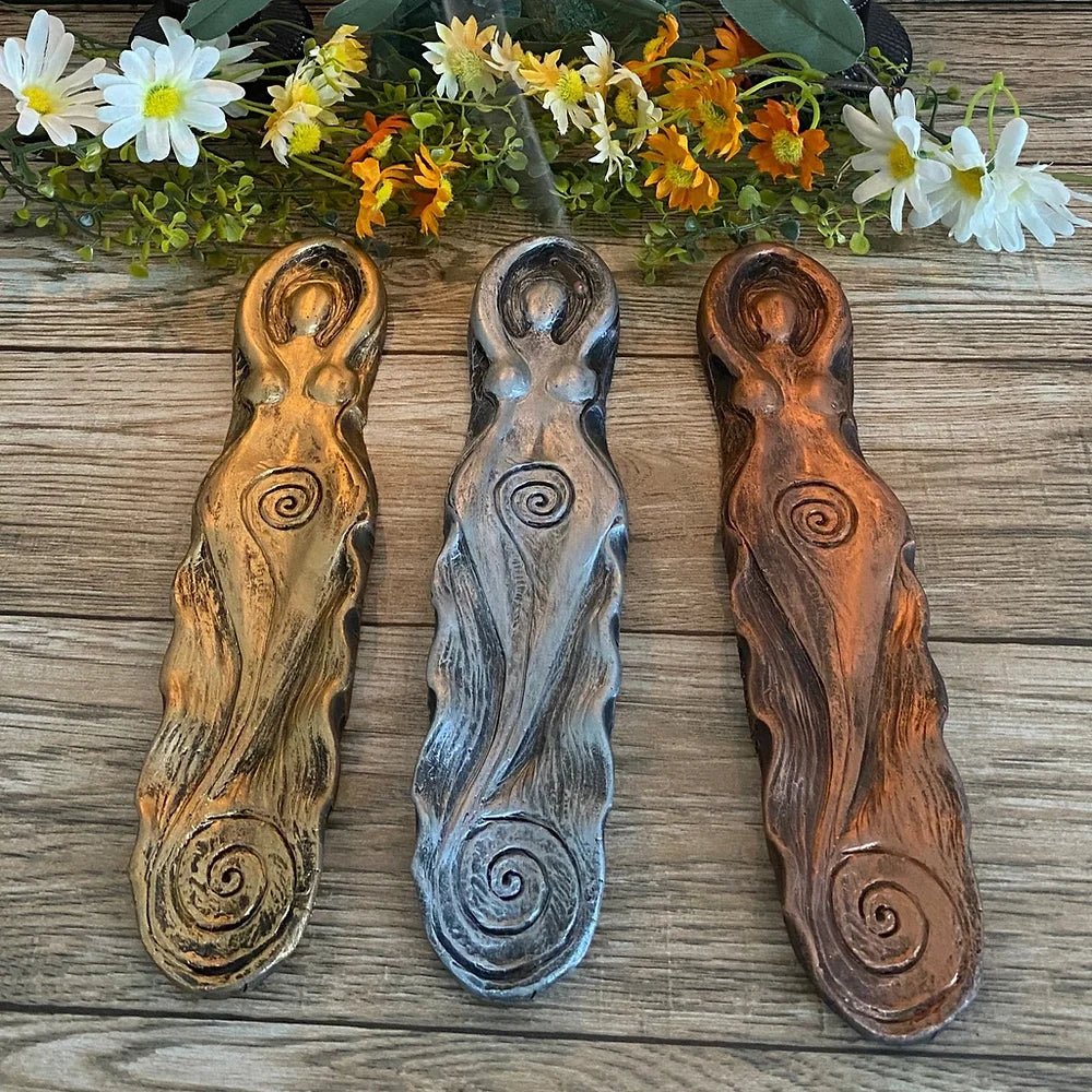 Goddess Incense stick holder - The Hare and the Moon