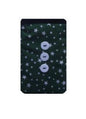 Green Stars Print Mobile Phone Sock Pouch - The Hare and the Moon
