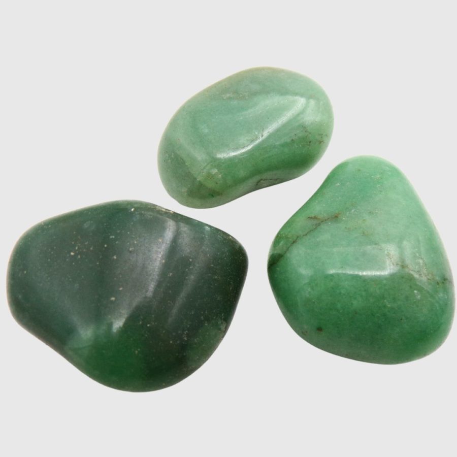 Green Aventurine Large Tumble Stone - Stone of Balance, Tranquillity and Stability - LT6