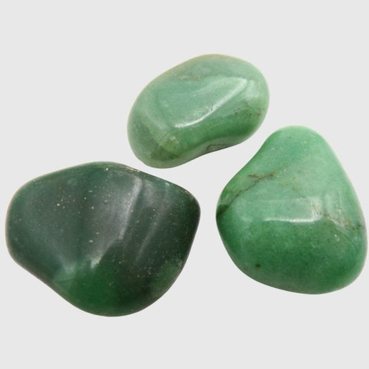 Green Aventurine Large Tumble Stone - Stone of Balance, Tranquillity and Stability - LT6