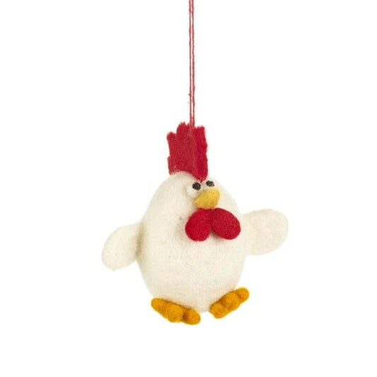 Felt So Good Hanging Decorations Handmade Amelia Eggheart Hanging Biodergadable Needle felt Felt12