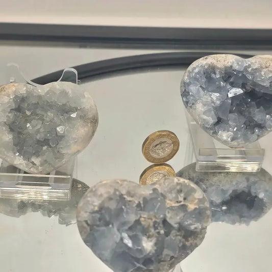 Celestite/Celestine Heart - CELH1