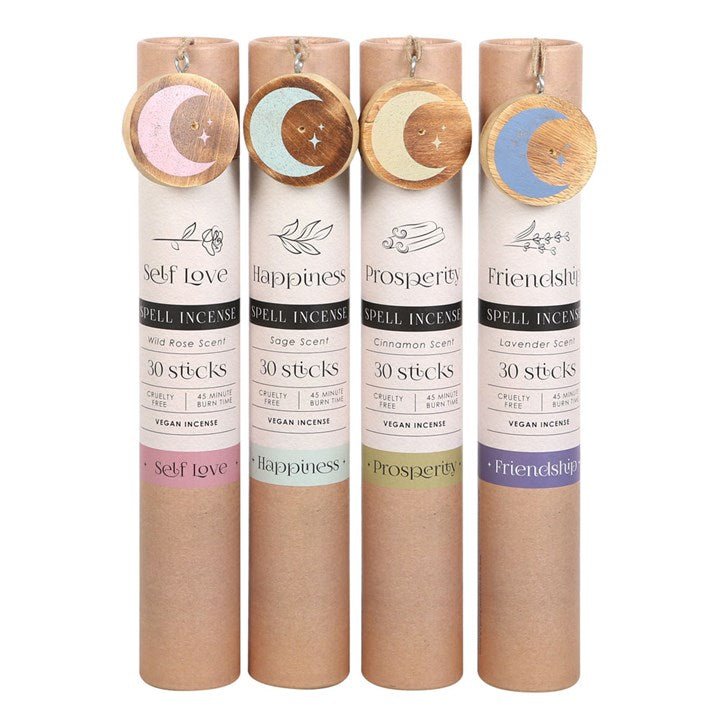 HERBAL MAGICK SPELL INCENSE STICKS - The Hare and the Moon