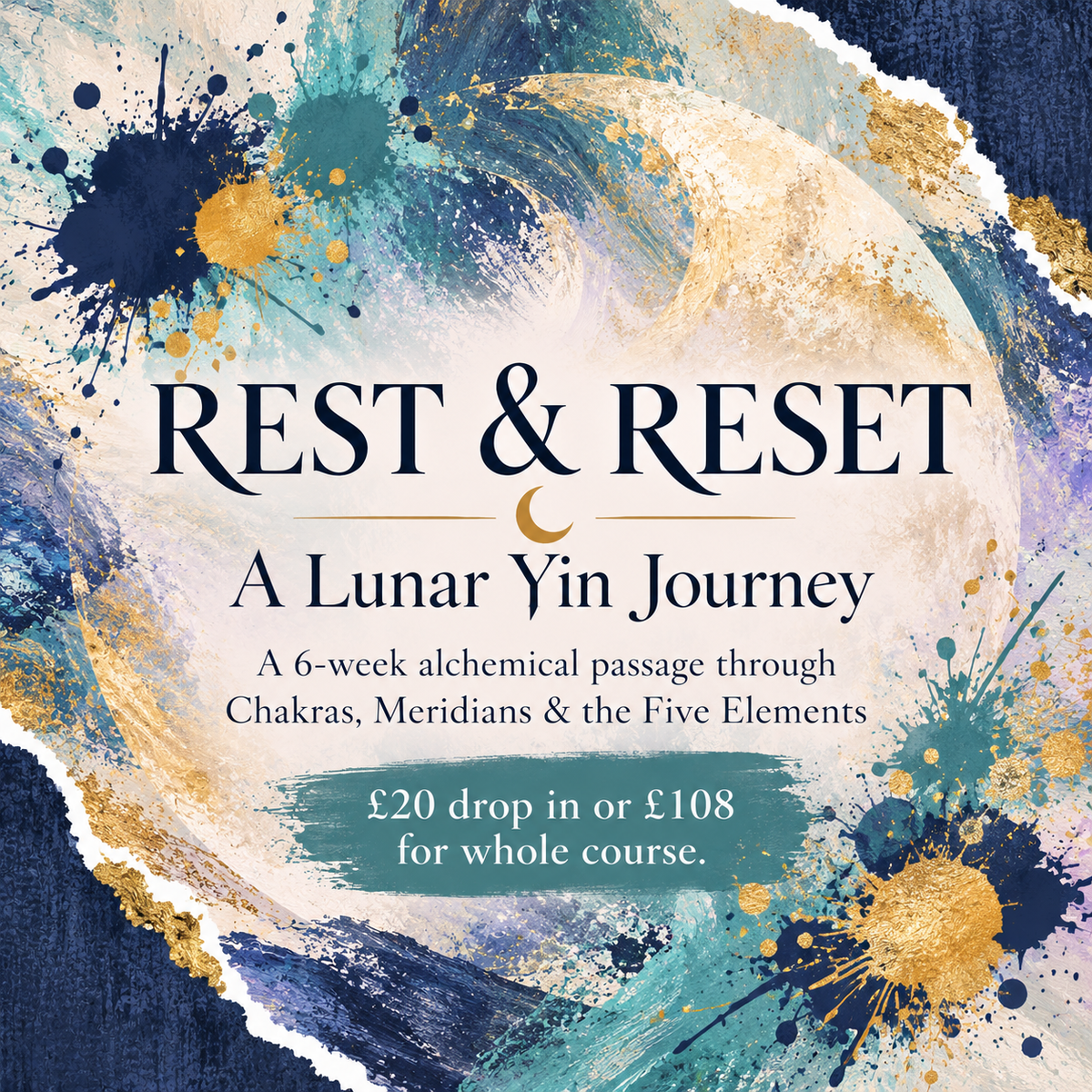 REST & RESET — A Lunar Yin Journey A 6-week Journey