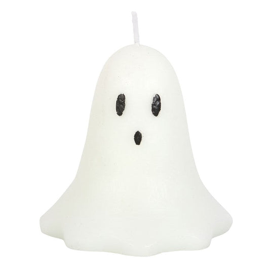 Jones Home & Gift Candles & Accessoires 10CM UNSCENTED GHOST CANDLE