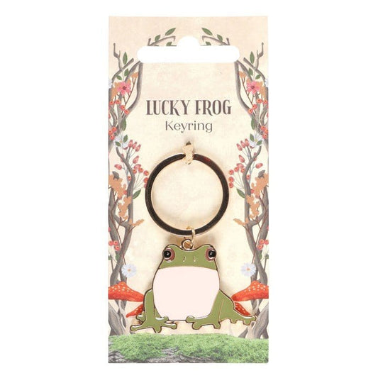Jones Home & Gift Keyrings LUCKY FROG KEYRING