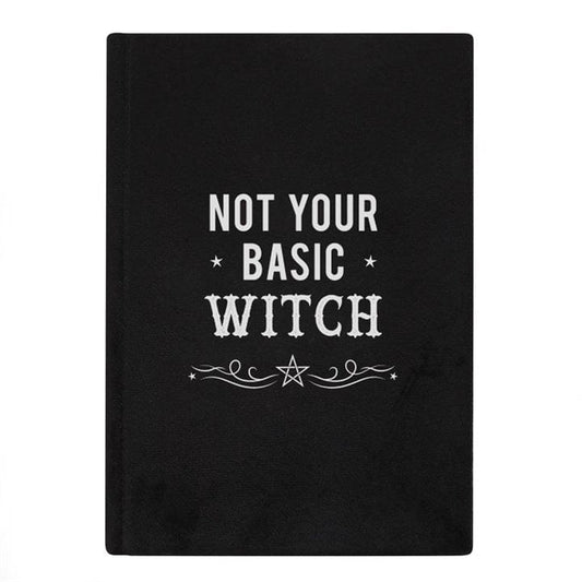 Jones Home & Gift Notebooks NOT YOUR BASIC WITCH VELVET A5 NOTEBOOK