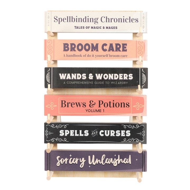 Jones Home & Gift Signs and Memoboards HALLOWEEN BOOK BLOCK SIGNS