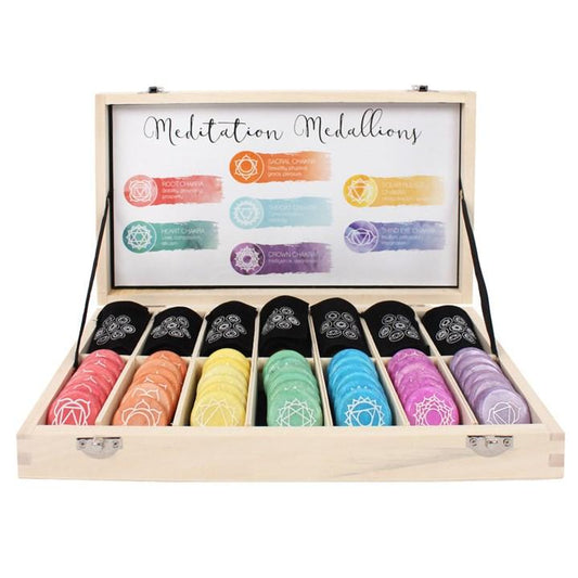 Jones Home & Gift Spiritual CHAKRA MEDITATION STONE