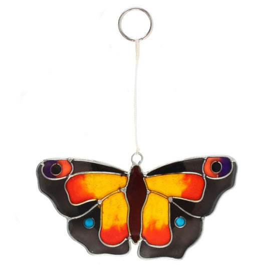 Jones Home & Gift suncatchers Peacock Butterfly Suncatcher