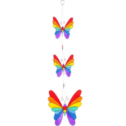 Jones Home & Gift Suncatchers String of Butterflies Suncatcher