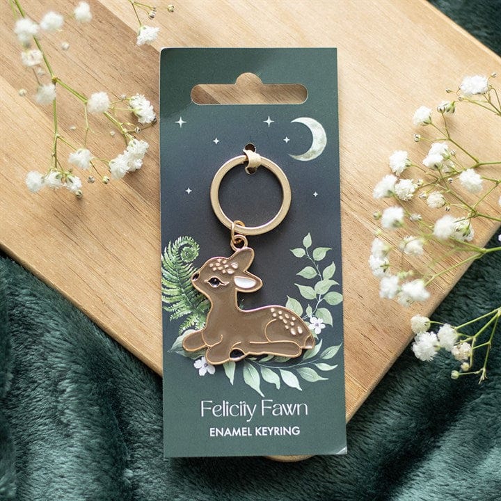 Felicity Fawn Keyring – The Hare and the Moon