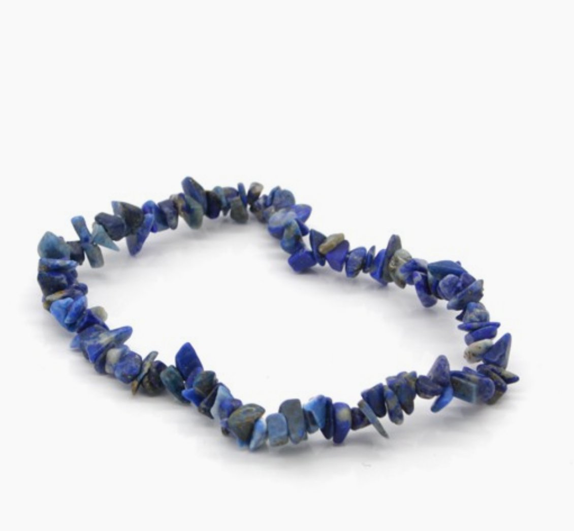 Lapis Lazuli Bracelet - Stone of Inner Truth & Clarity - CH043 - The Hare and the Moon