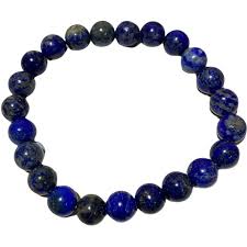 Lapis Lazuli Power Bead Bracelet - Stone of Inner Truth & Clarity - BC043