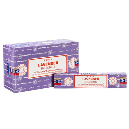 LAVENDER INCENSE STICKS BY SATYA - The Hare and the Moon
