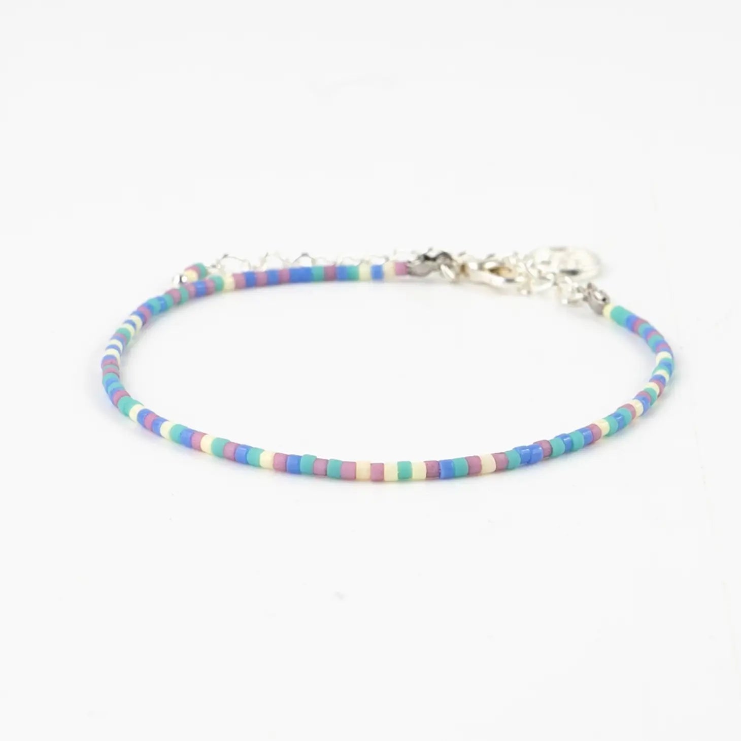 Lilac Reef Beach Beaded Bracelet - P78 - The Hare and the Moon