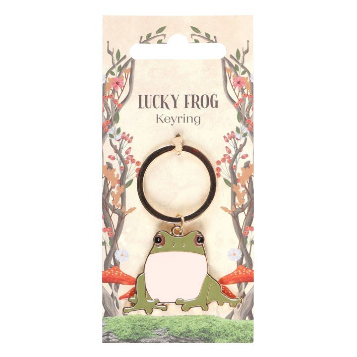 LUCKY FROG KEYRING - The Hare and the Moon