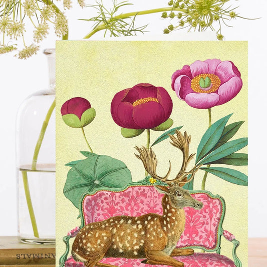 Madame Treacle Cards Blank Vintage Colour Chart Greeting Card - RS219P