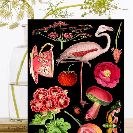 Madame Treacle Cards Blank Whimsical Greeting Card - RS244P