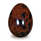 Mahogany Obsidian Egg Stone - The Stone of Fulfilment -EG53 - The Hare and the Moon