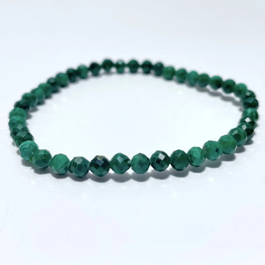 Multi-Faceted Malachite Bracelet - MFB5