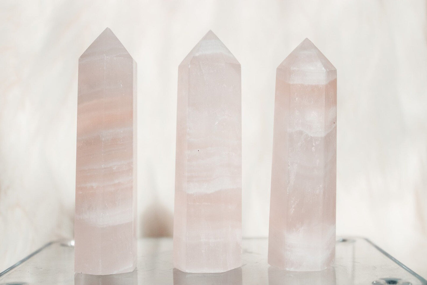 Mangano Calcite Tower - The Stone of Empathy - MC44 - The Hare and the Moon