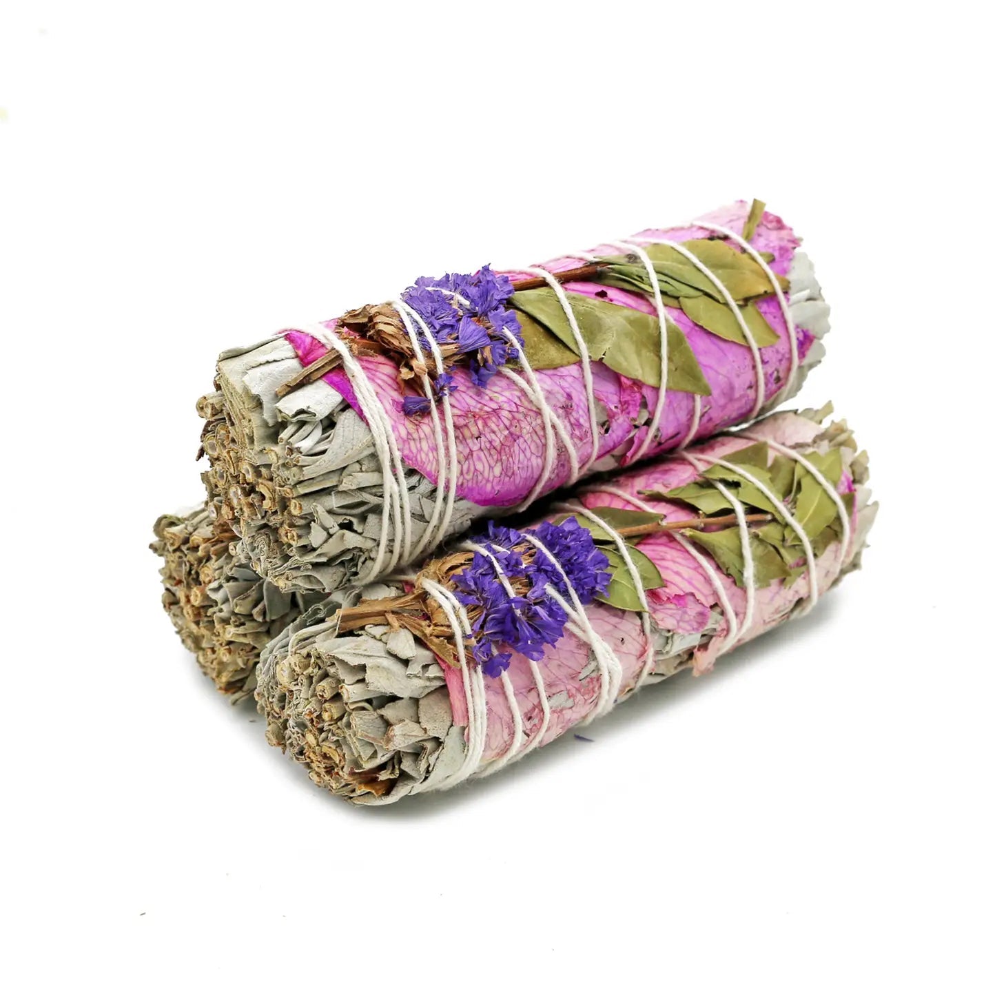 Meadow Fresh Floral White Sage 4" Smudge Sticks - SMUDGE1 - The Hare and the Moon