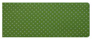 Mini Green Polka Dot Print Chequebook Wallet - The Hare and the Moon