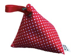 Mini Red Polka Dot Print Lavender Bag - The Hare and the Moon