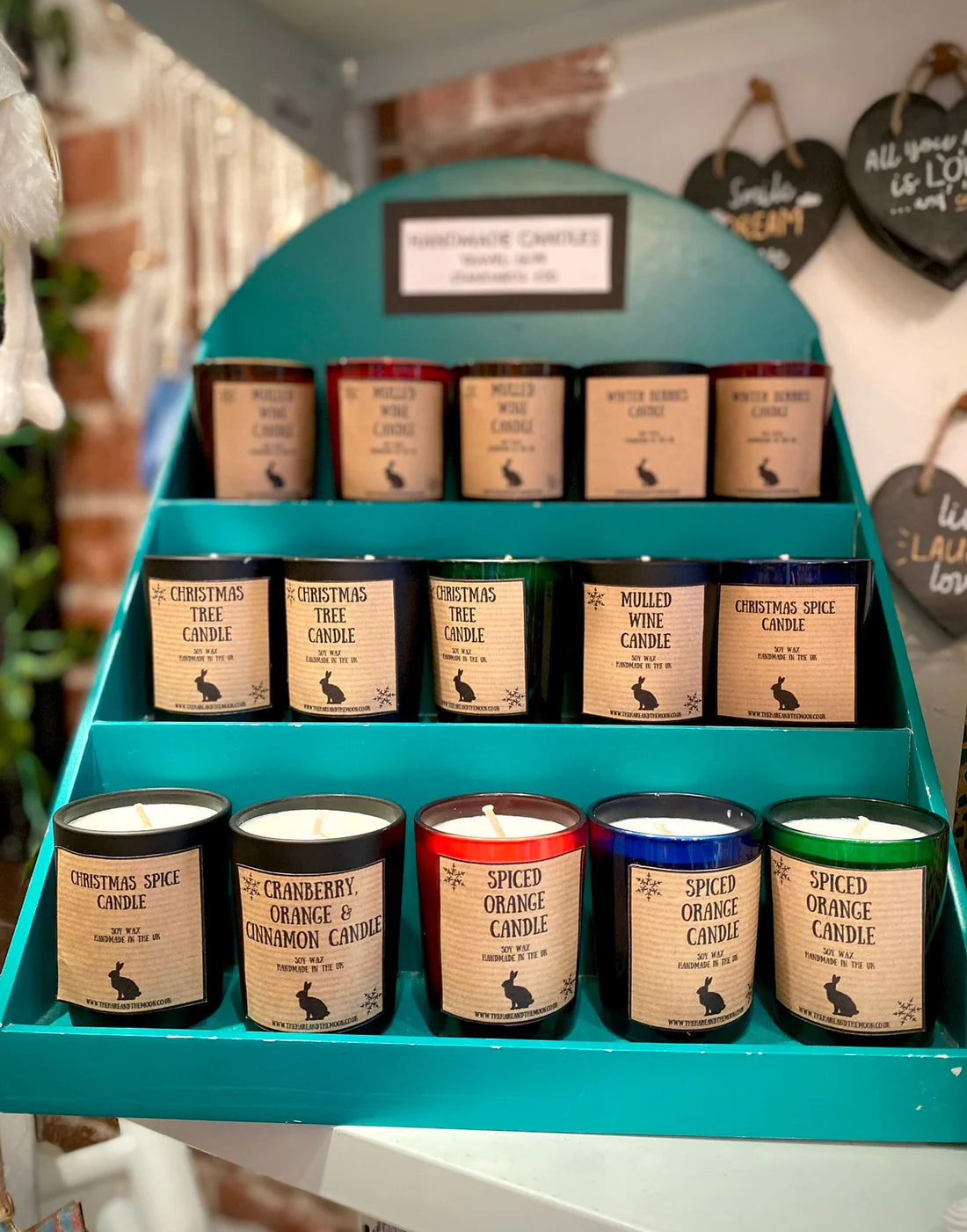 Handmade Christmas Candles - Choice of Fragrances Available