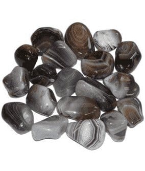 Miss Pretty London UK Limited Crystals Natural Agate  Tumble Stone - The Stone of Functioning