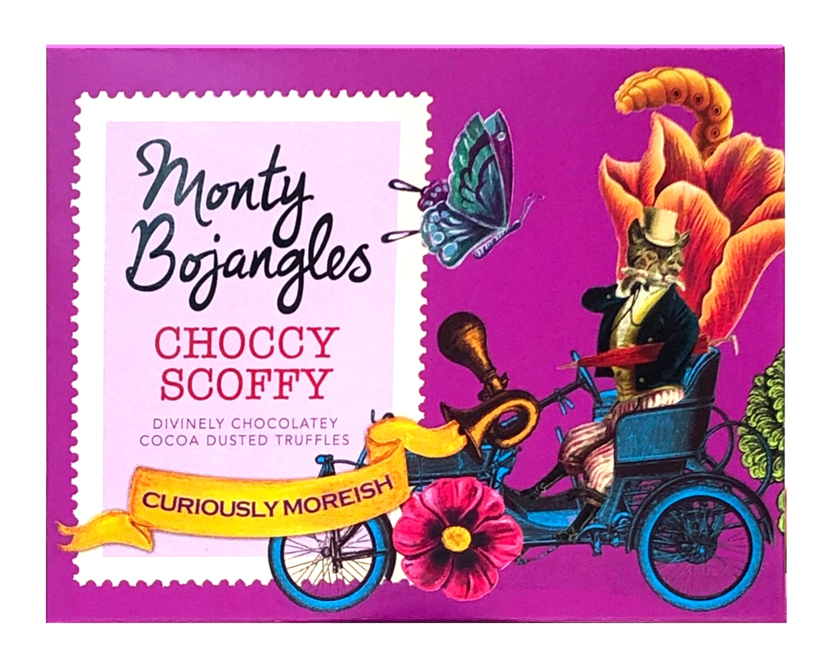 Monty Bojangles Choccy Scoffy Cocoa Dusted Truffles 150g - MB788
