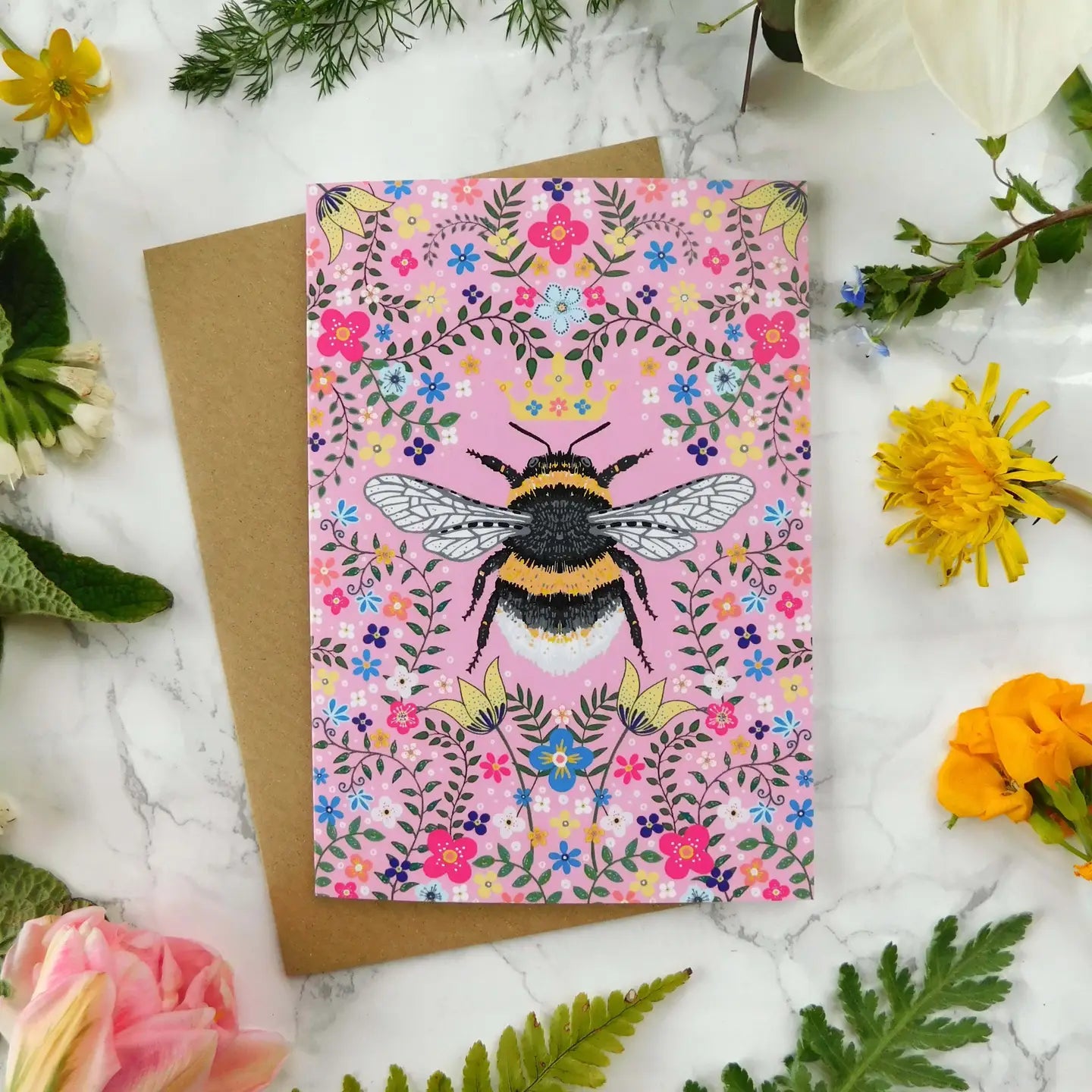 Queen Bee Greetings Card - CA100