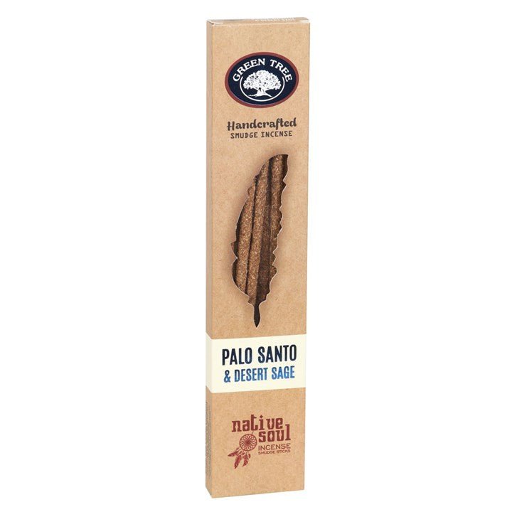 NATIVE SOUL PALO SANTO & DESERT SAGE SMUDGE INCENSE STICKS - The Hare and the Moon