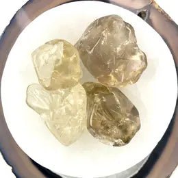 Natural Citrine Tumble Stone - Stone of Sunshine and Warmth - The Hare and the Moon