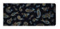 Navy Paisley Print Chequebook Wallet - The Hare and the Moon