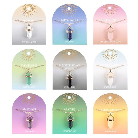 Jones Home & Gift Necklaces Crystal Pendant Necklaces