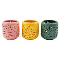 Jones Home & Gift Oil Burners Cabana Cut Out Tealight Holder