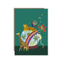 Our planet globe blank Greeting Card - HCWB306 - The Hare and the Moon