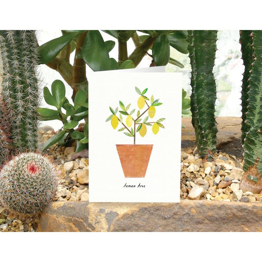 Paper Whale Cards Lemon Tree Greeting Card - PW10