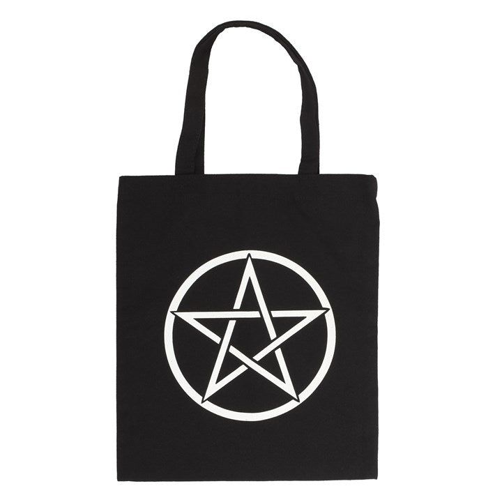 PENTAGRAM COTTON TOTE BAG - The Hare and the Moon