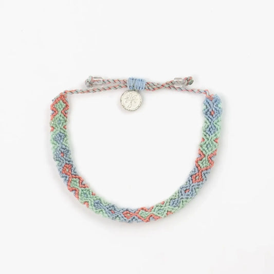 Leme Surf Bracelet - Pink & Green- Pineapple Island PAP6