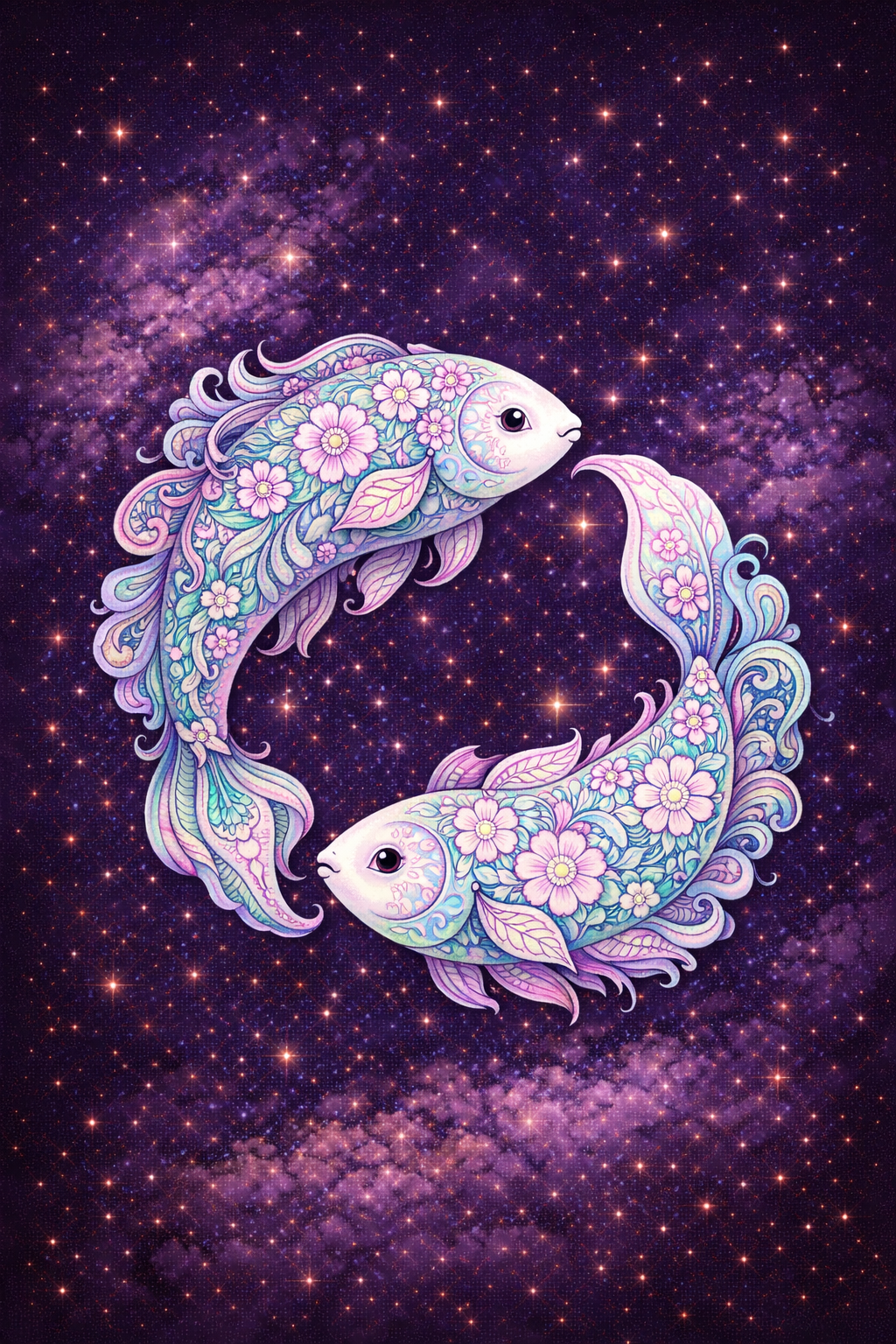 Zodiac Constellation Greeting Card - The Hare and the Moon