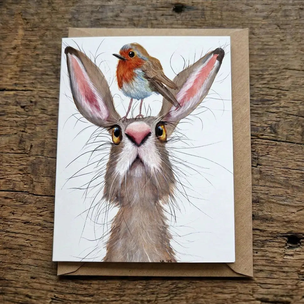 Small Talk | Jurga Ryan | 6x4" Greeting Card | JRA33