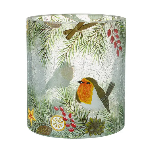Small Robin Candle Holder - TIJ001B