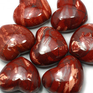 Snakeskin Jasper Heart Stone - HS72