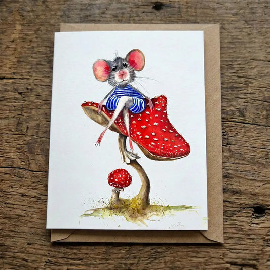 Staycation | Jurga Ryan | 6x4" Greeting Card | JRA52